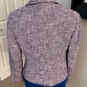 Women's Purple Tweed Jacket